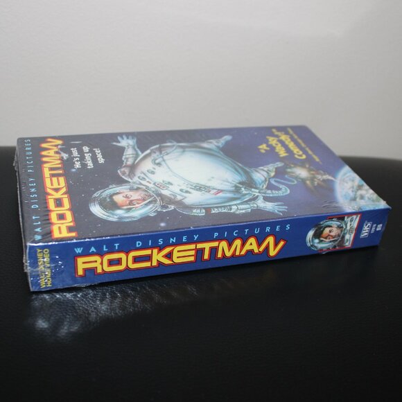 3/$55❤️new sealed Walt Disney ROCKETMAN 1998 VHS Harlan Williams Jessica Lundy - Picture 4 of 6